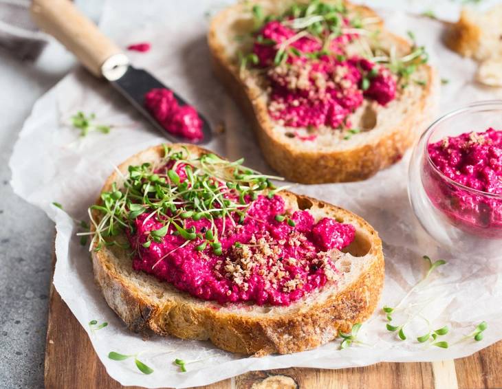 Rote-Rüben-Hummus Rote-Rüben-Hummus