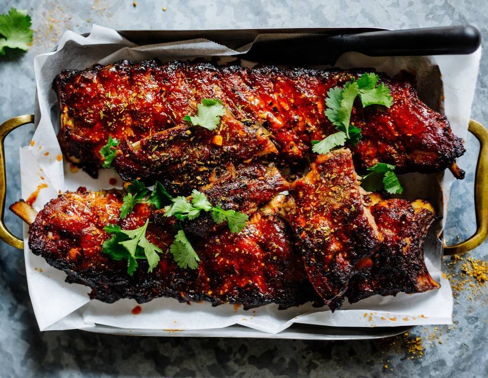 Didis Spare Ribs mit Potato Wedges