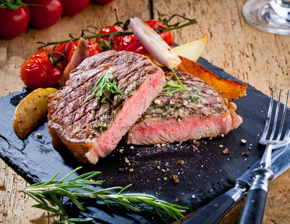 Gegrilltes Steak Gegrilltes Steak