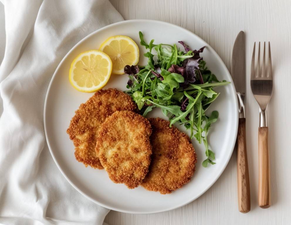 Panierte Minutensteaks