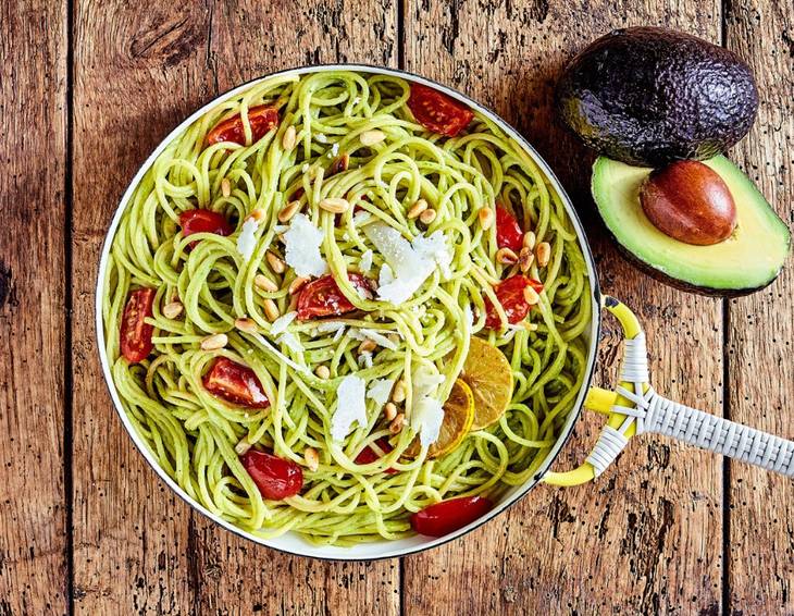 Spaghetti à la Guacamole Spaghetti à la Guacamole