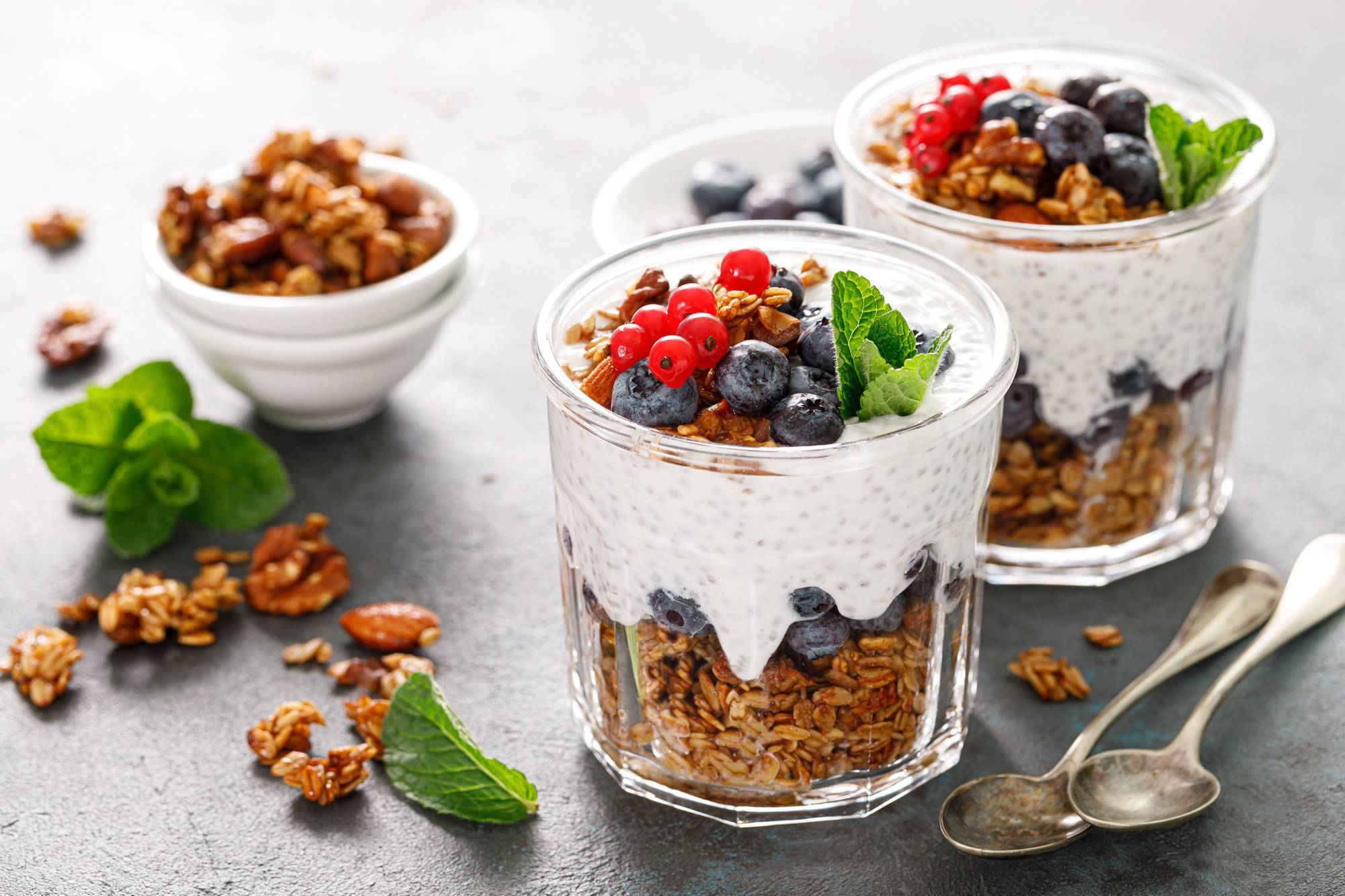 Müsli mit Chiasamen