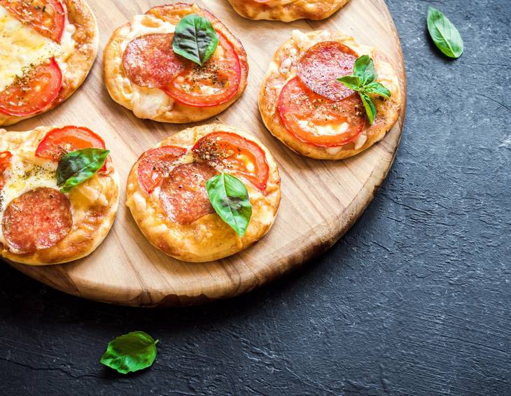 Mini-Pizzen Mini-Pizzen