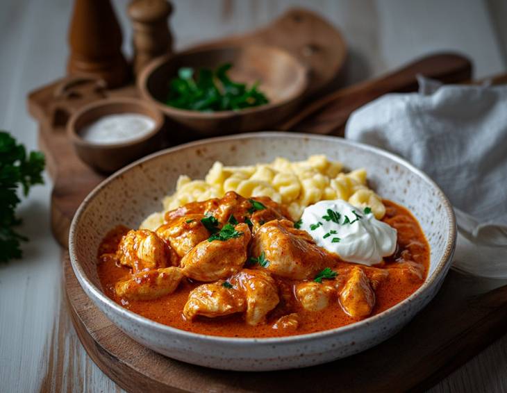 Paprikahuhn Paprikahuhn