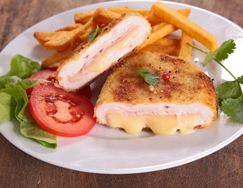 Gefülltes Muttertagsschnitzel