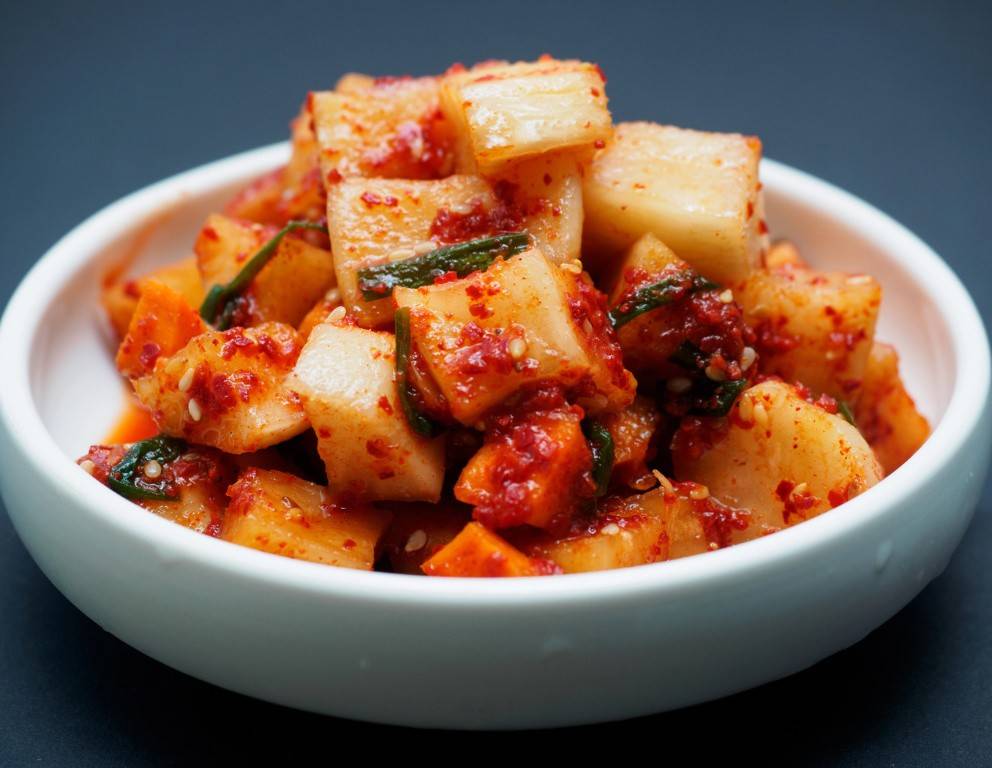 Kkakdugi – Rettich-Kimchi selber machen