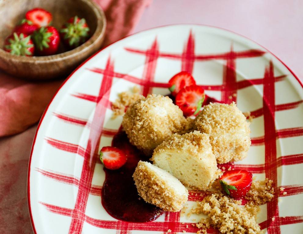 Flaumige Topfenknödel