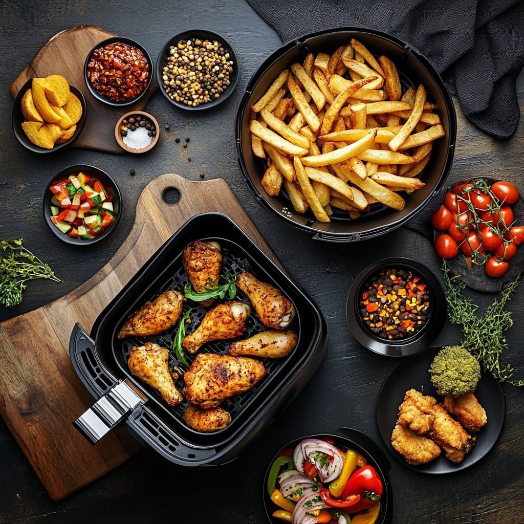 Die besten Rezepte aus der Heißluftfritteuse