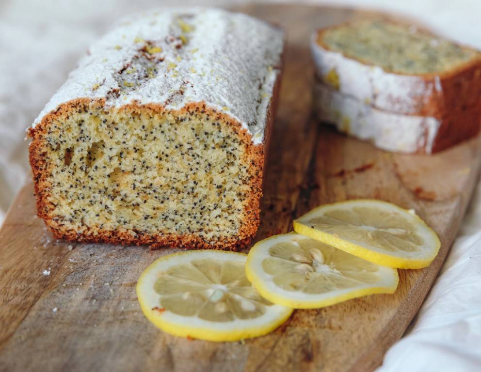 Mohn-Zitronen-Rührkuchen