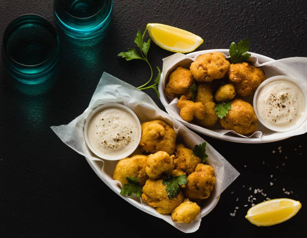 Gebackenes Gemüse aus der Heißluftfritteuse