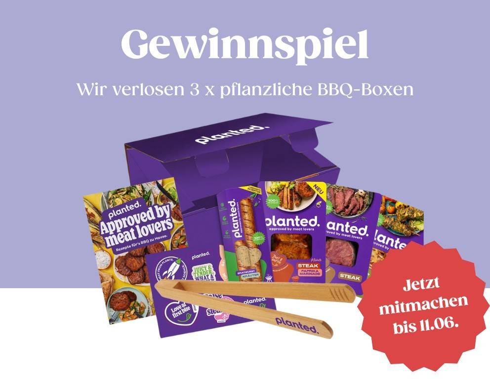Pflanzliche Grillbox gewinnen & losgrillen!