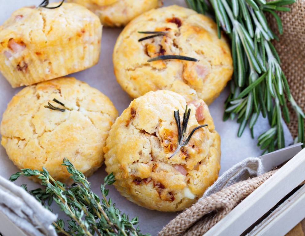 Käse-Speck-Muffins