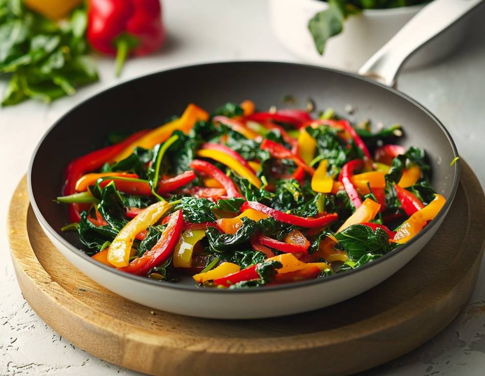 Mangold-Paprikagemüse Mangold-Paprikagemüse