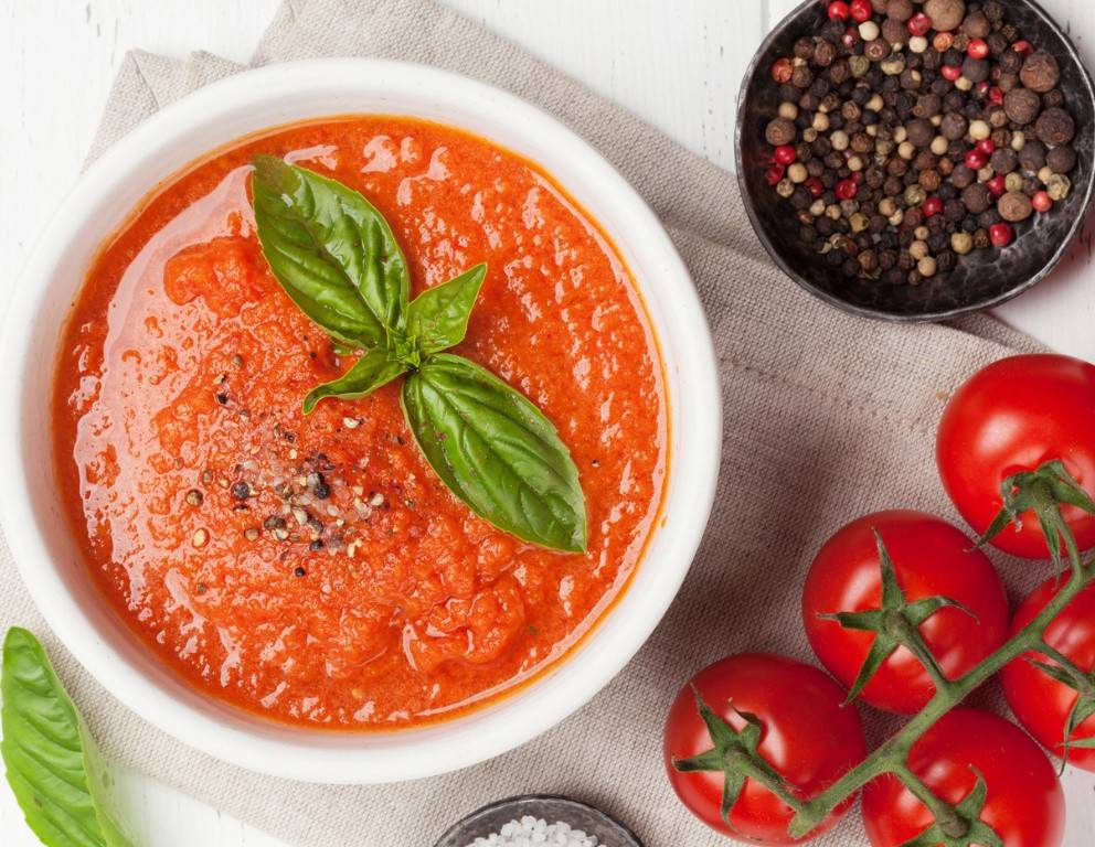 Gazpacho – Kalte spanische Gemüsesuppe