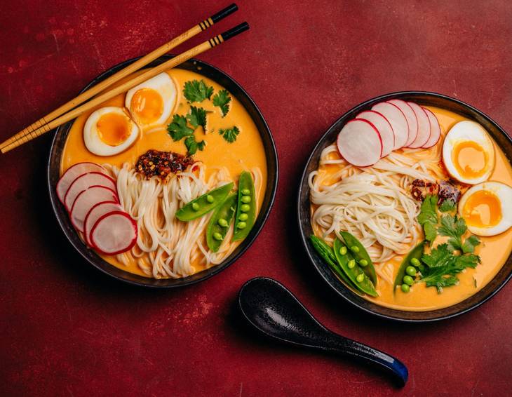 Kokos Ramen Suppe Kokos Ramen Suppe