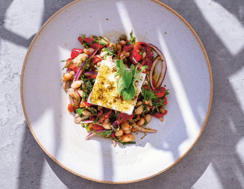 Mediterraner Fagioli-Salat
