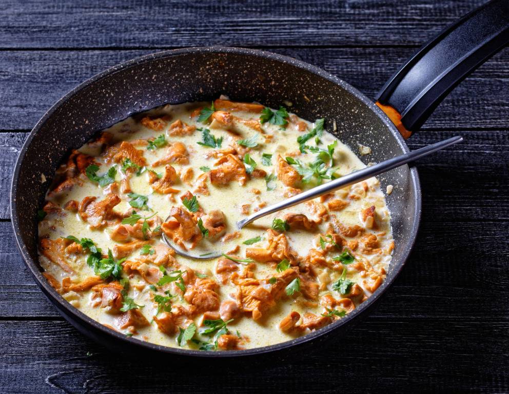 Eierschwammerlsauce