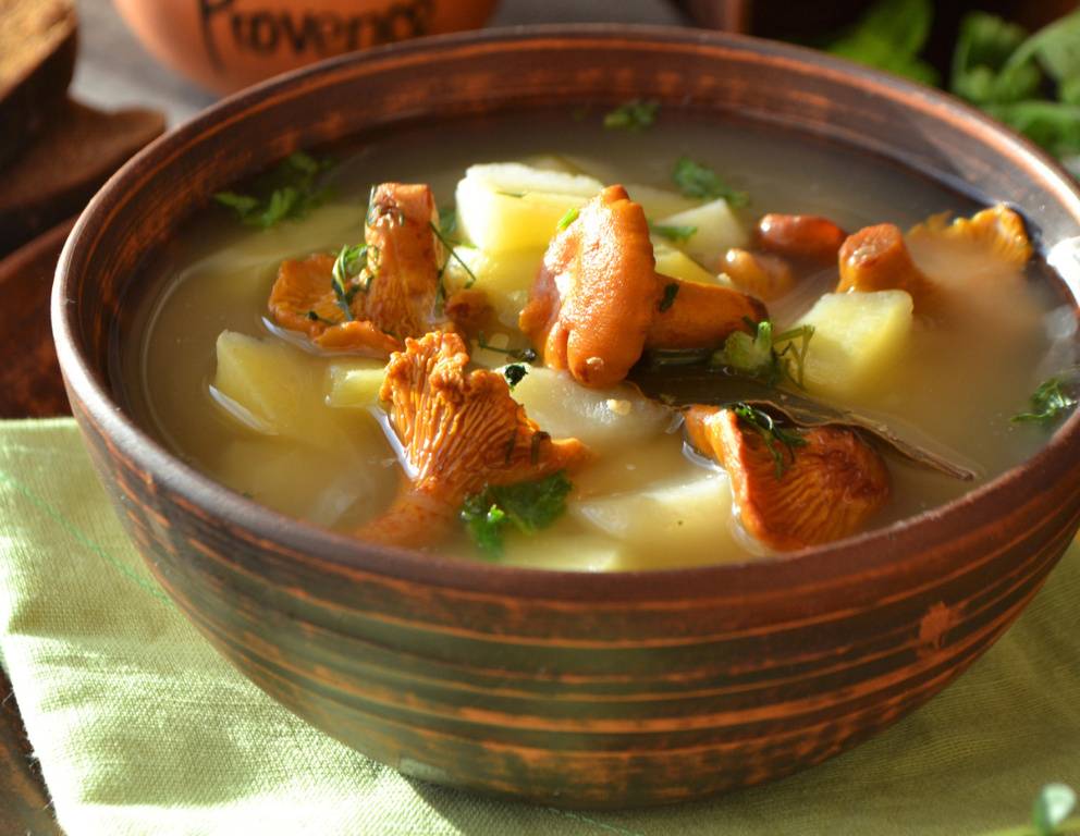 Schwammerl-Kartoffelsuppe