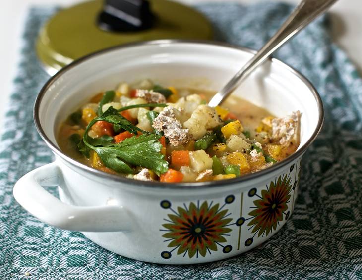 Eingebrannte Gemüsesuppe à la Mutti Eingebrannte Gemüsesuppe à la Mutti