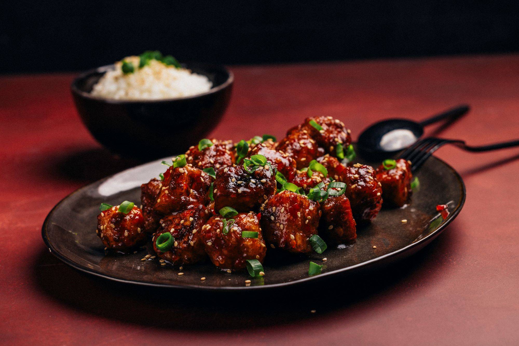 Crispy Chili Tofu (vegan)