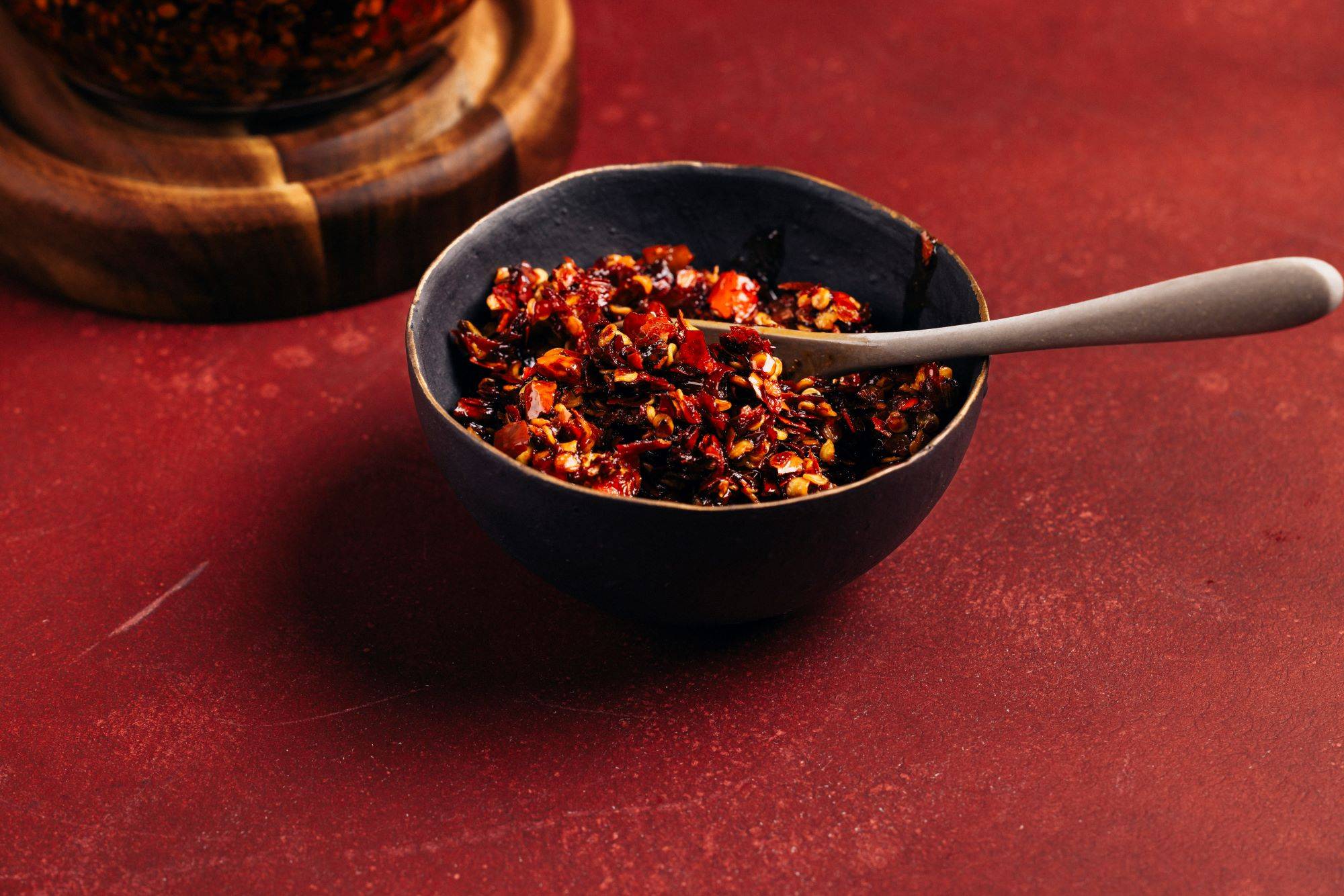 Selbstgemachtes Chili Öl Shan'shi