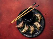 Rotkraut Gyoza (vegan) Rotkraut Gyoza (vegan)