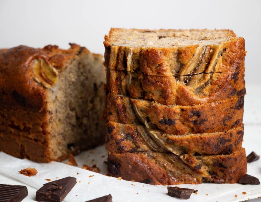 Bananen - Schokoladenkuchen