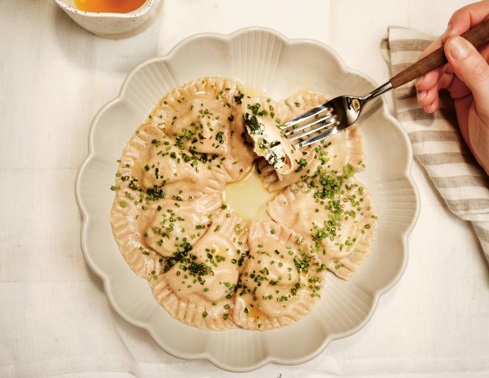 Schlutzkrapfen nach Tiroler Art