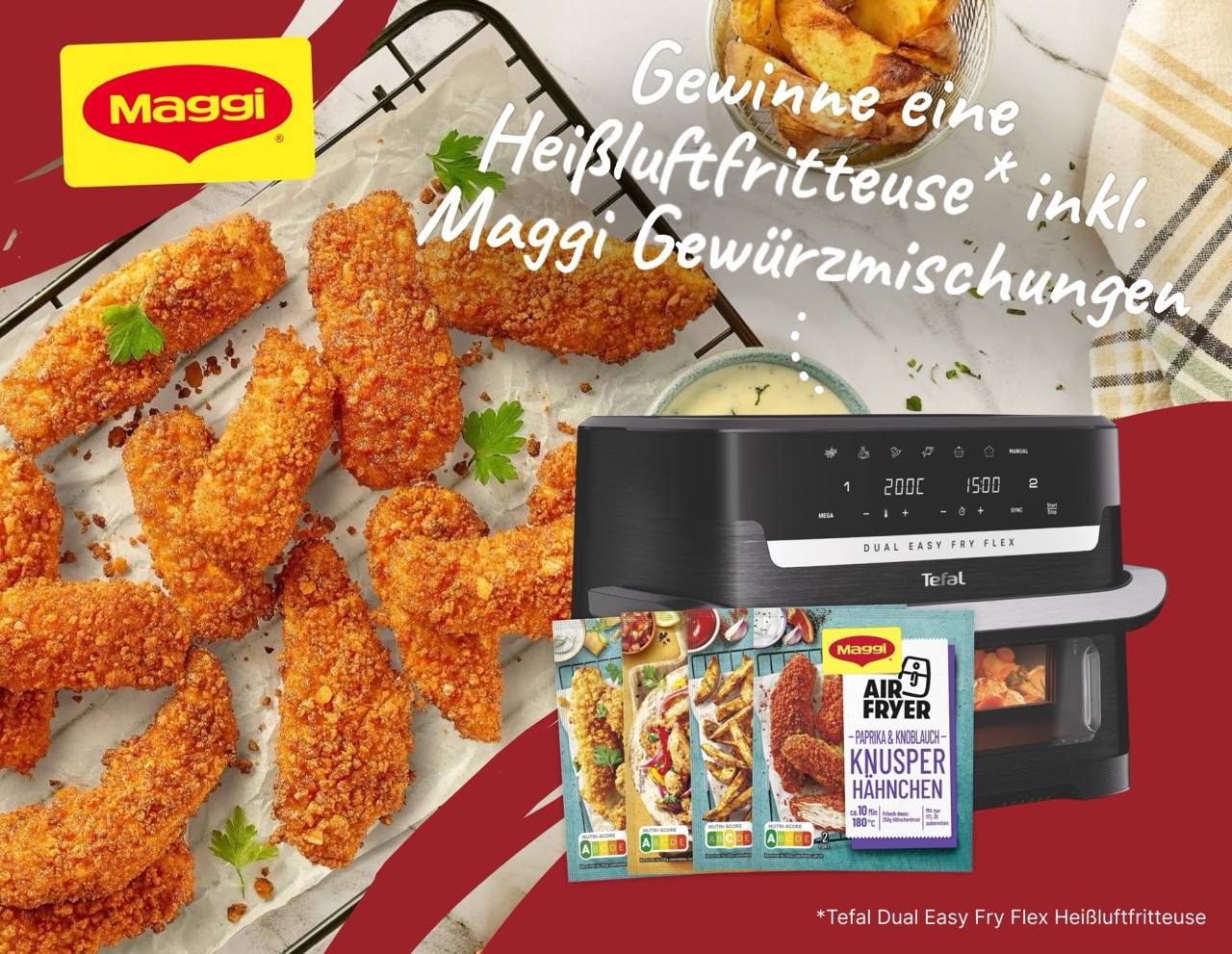 Gewinne einen Tefal Airfryer!