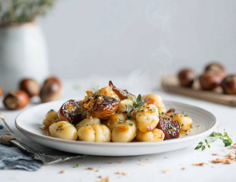 Maroni-Erdäpfel Nockerln