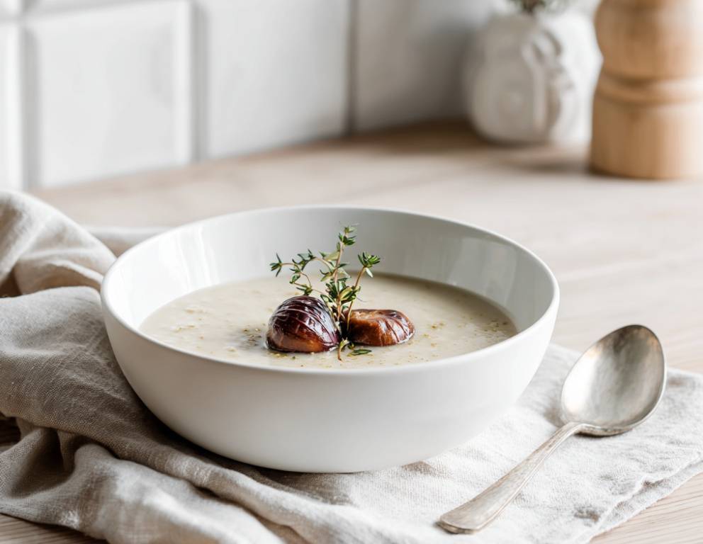 Maronicremesuppe