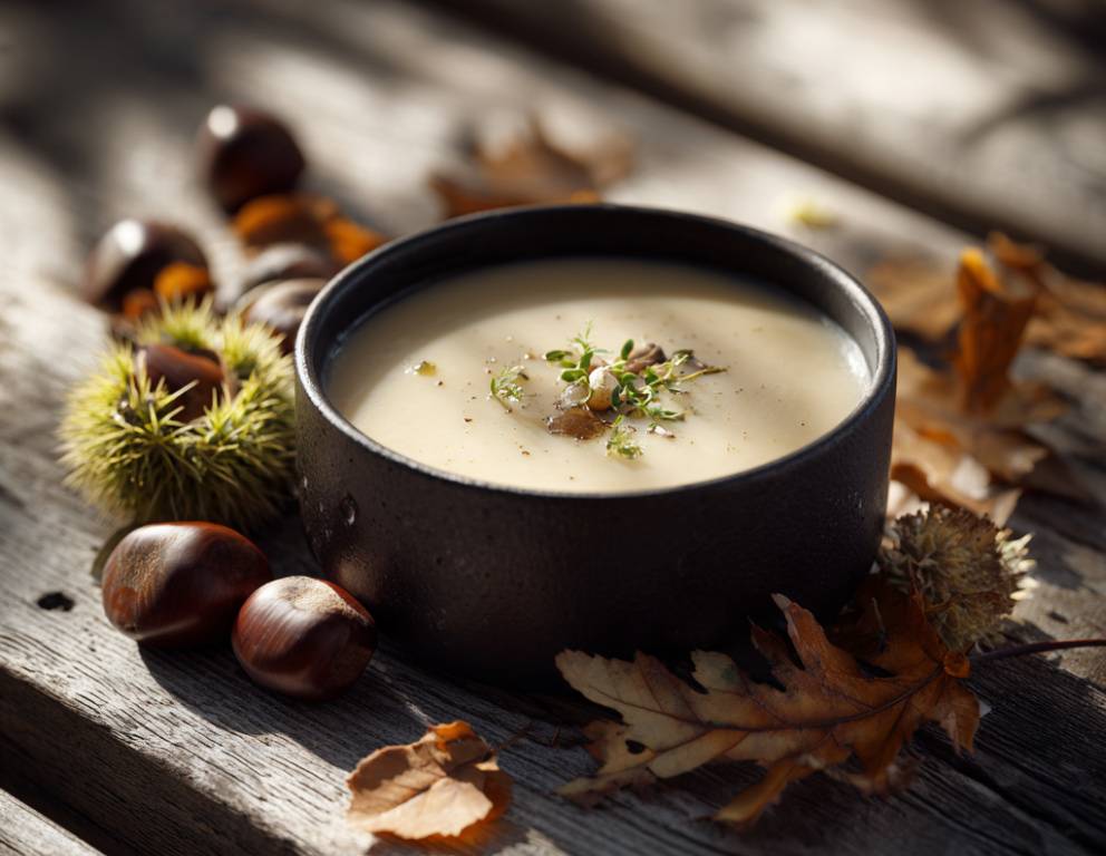 Maronicremesuppe