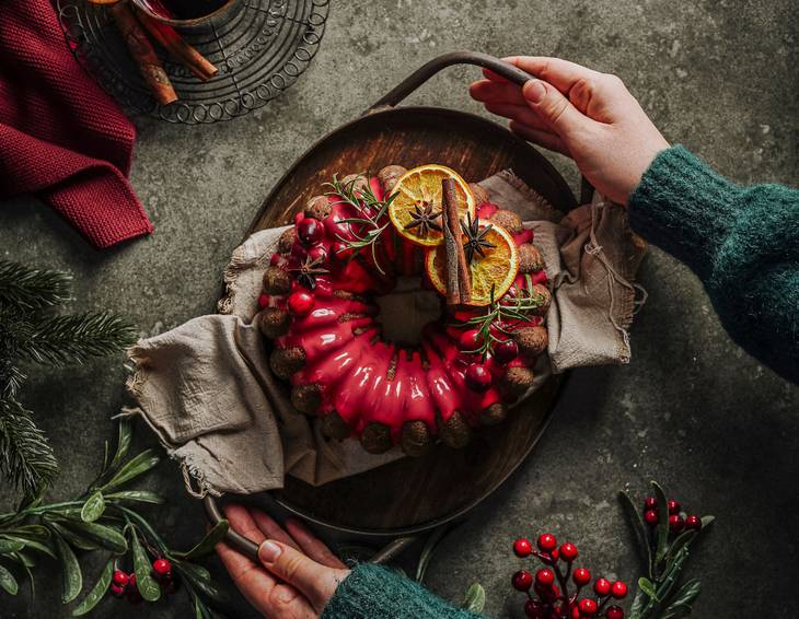 Schoko-Glühwein-Gugelhupf Schoko-Glühwein-Gugelhupf