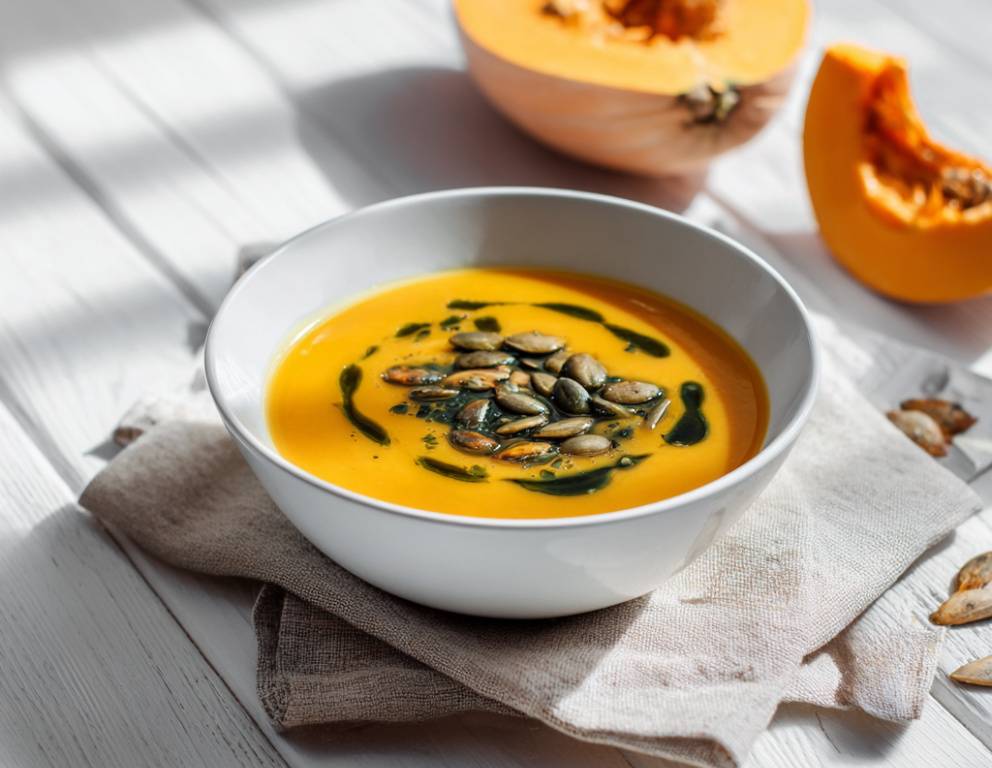 Kürbiscremesuppe