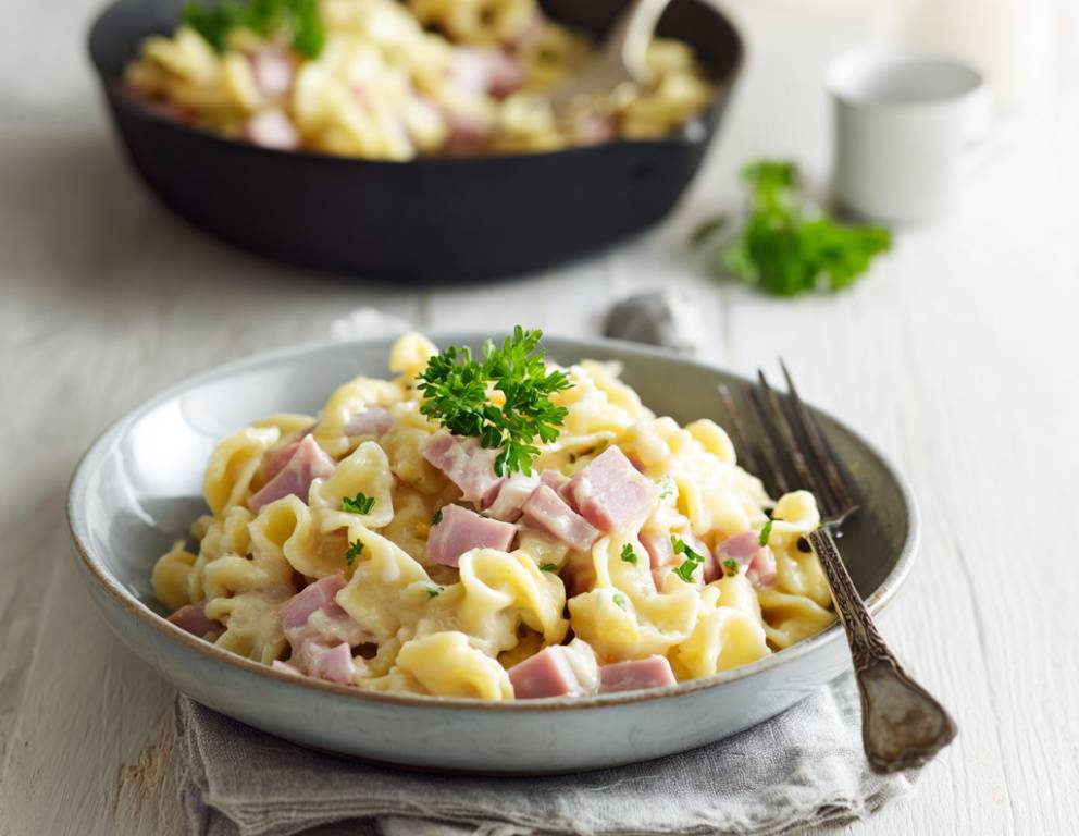 Klassische Schinkenfleckerl Klassische Schinkenfleckerl