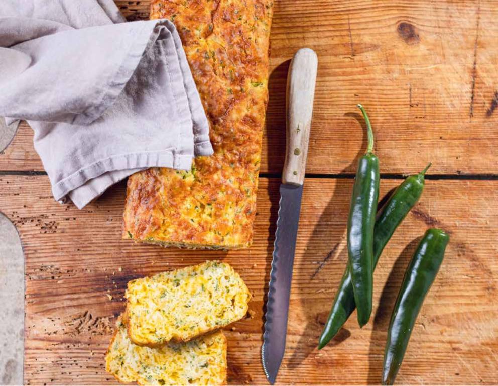 Jalapeño - Cheddar - Brot