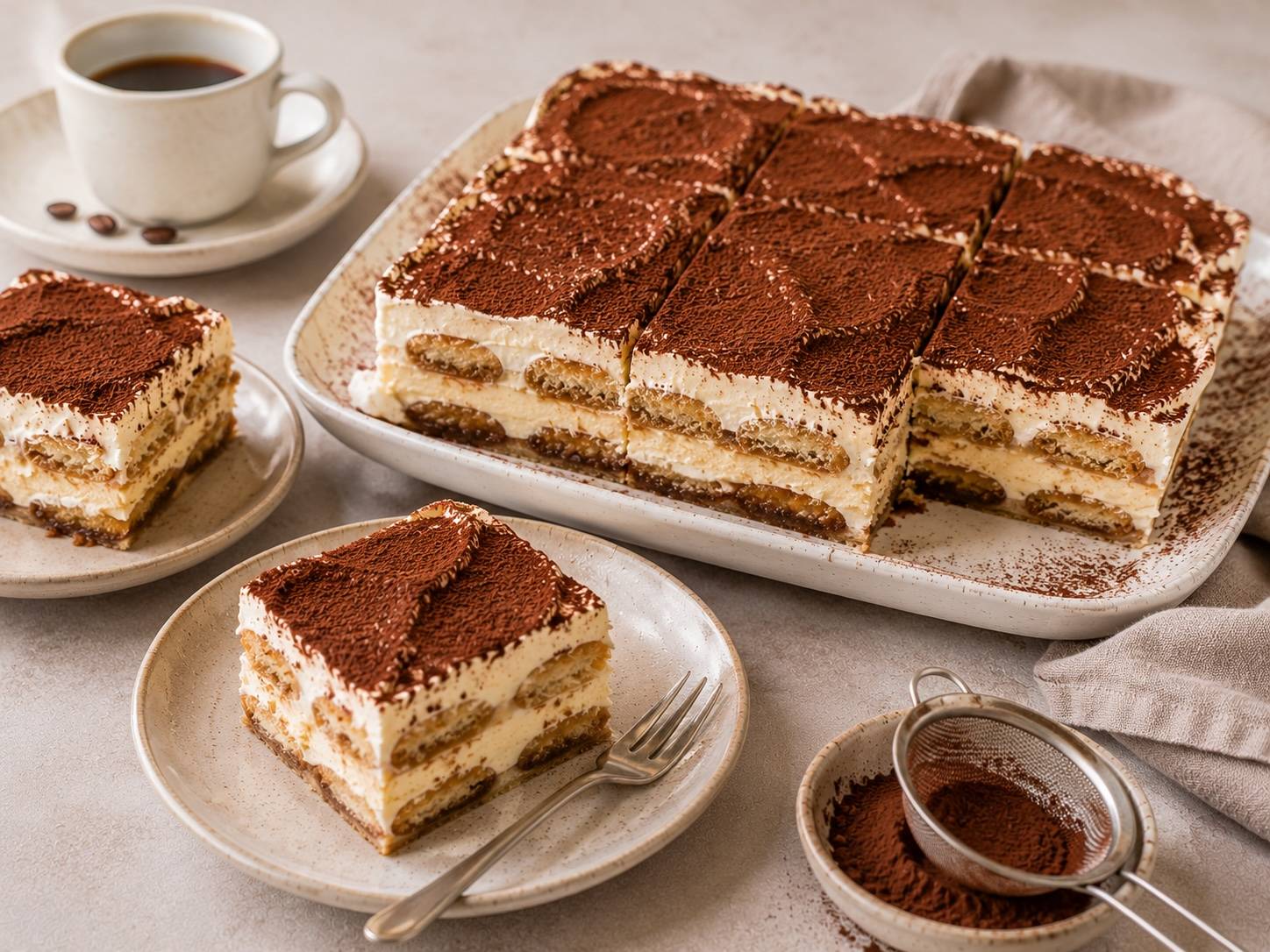 Tiramisu - Grundrezept