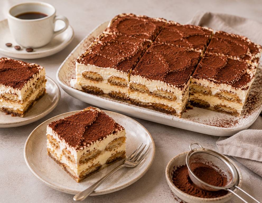 Tiramisu - Grundrezept Tiramisu - Grundrezept