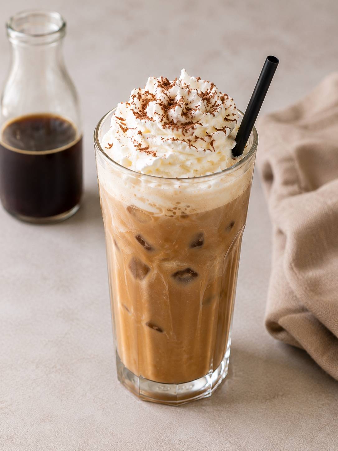 Einfacher Eiskaffee