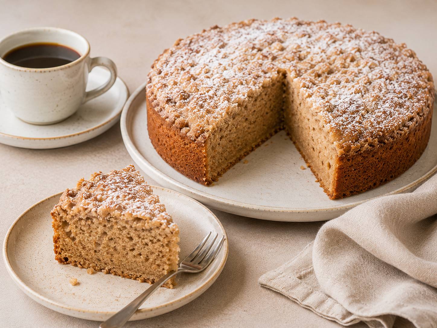 Einfacher Kaffeekuchen