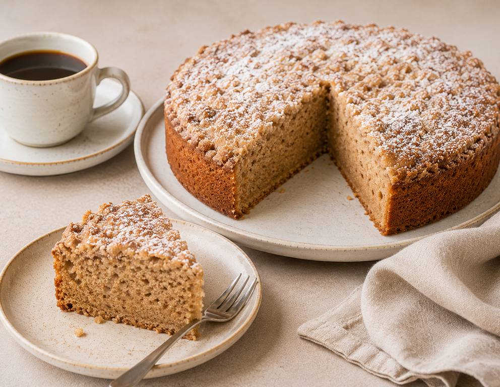 Einfacher Kaffeekuchen Einfacher Kaffeekuchen