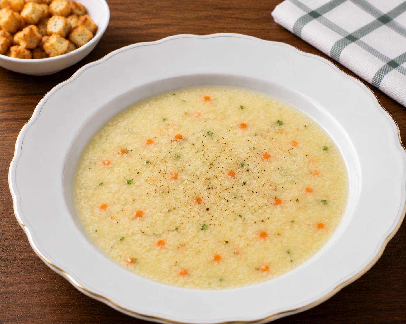 Grießsuppe wie bei Oma