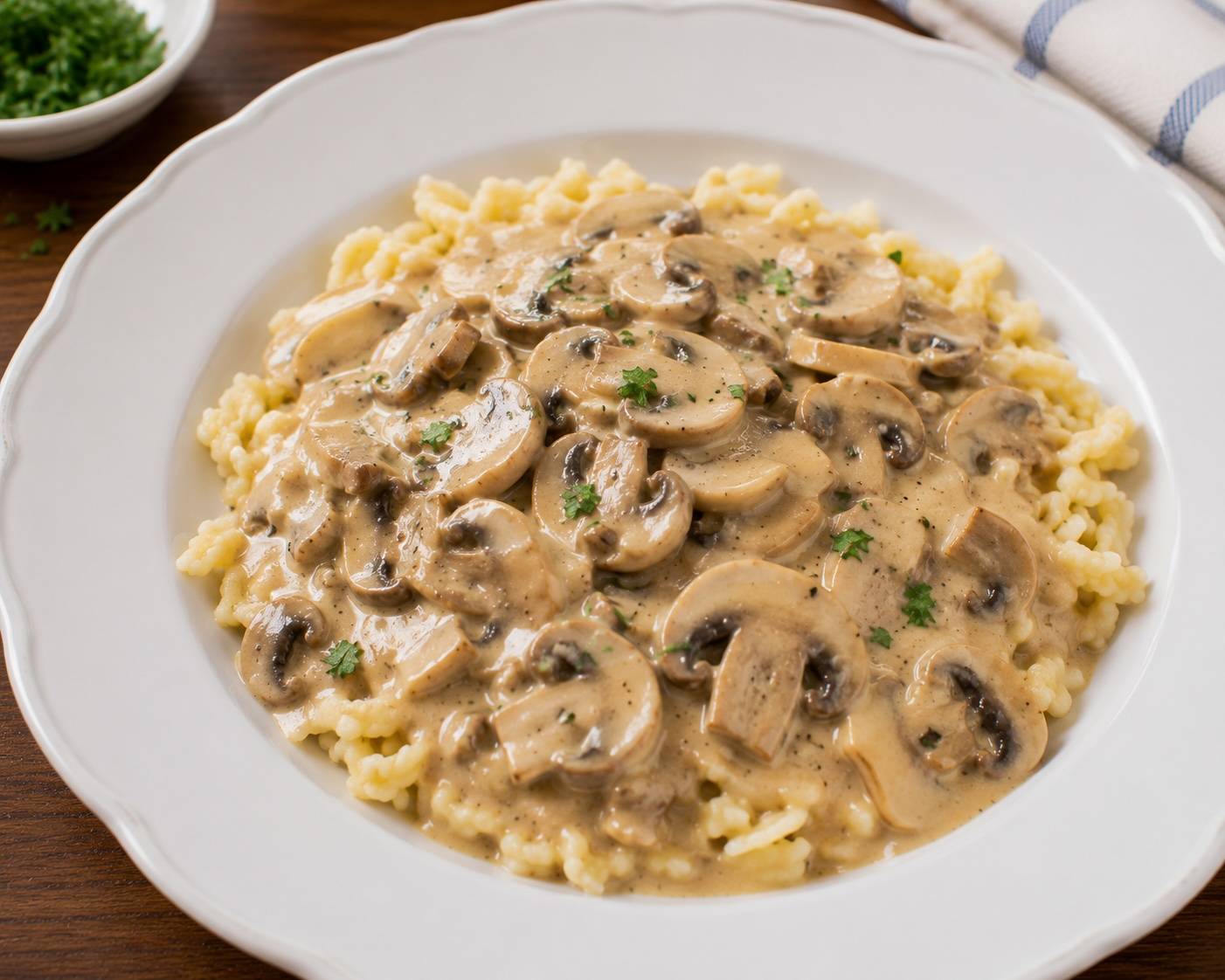 Omi's Champignonsauce