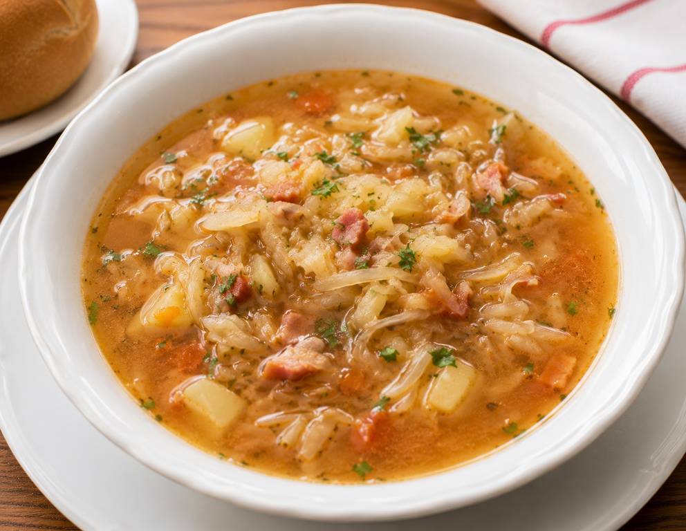 Burgenländische Krautsuppe Burgenländische Krautsuppe