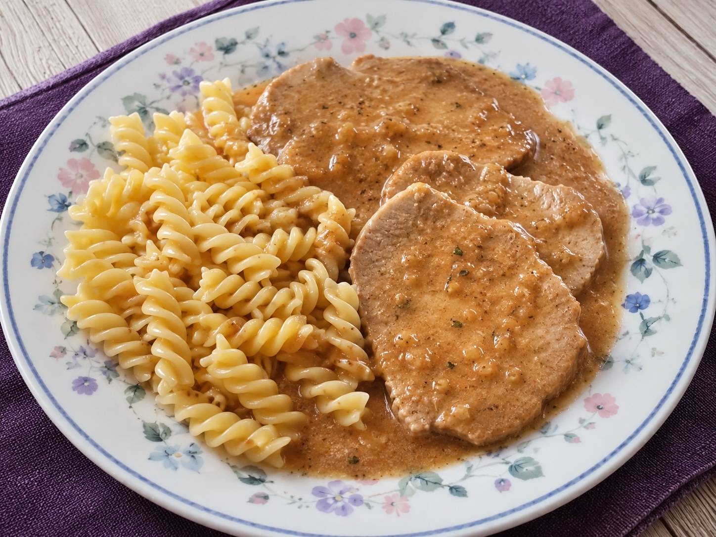Saftiges Schweinskarree