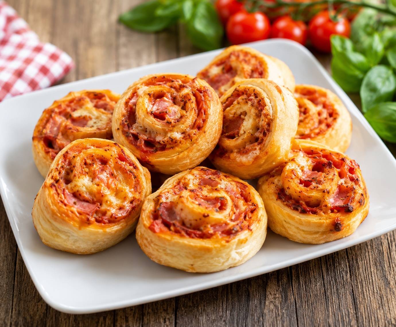 Pizza Schnecken