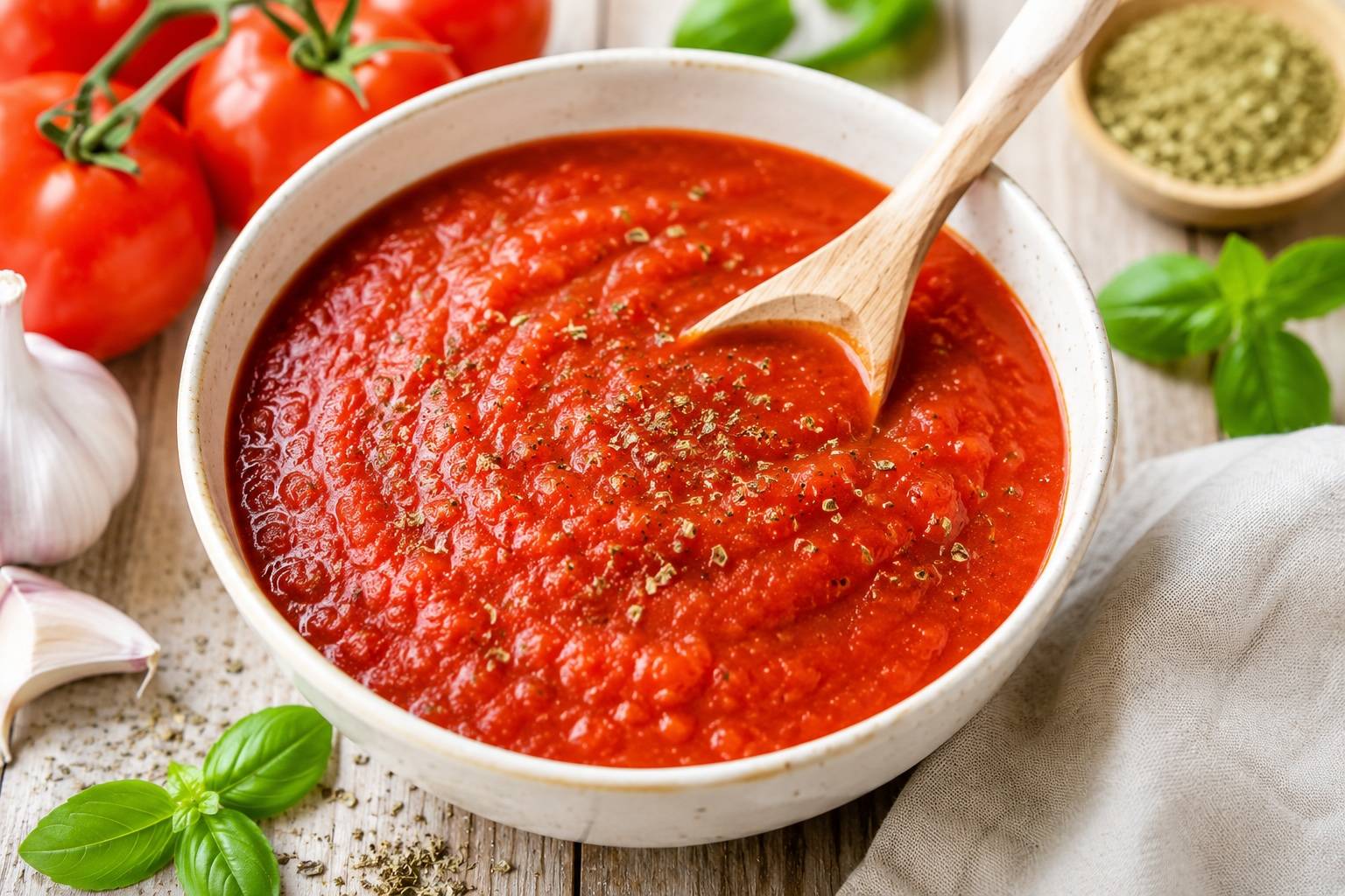 Pizzasauce  - Grundrezept