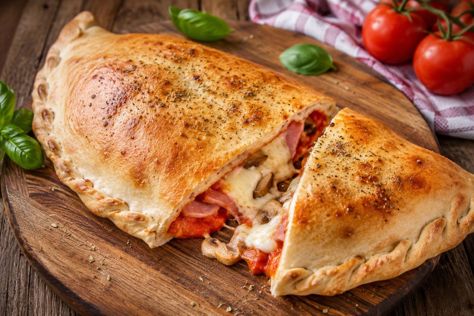 Calzone (Gefüllte Pizza)