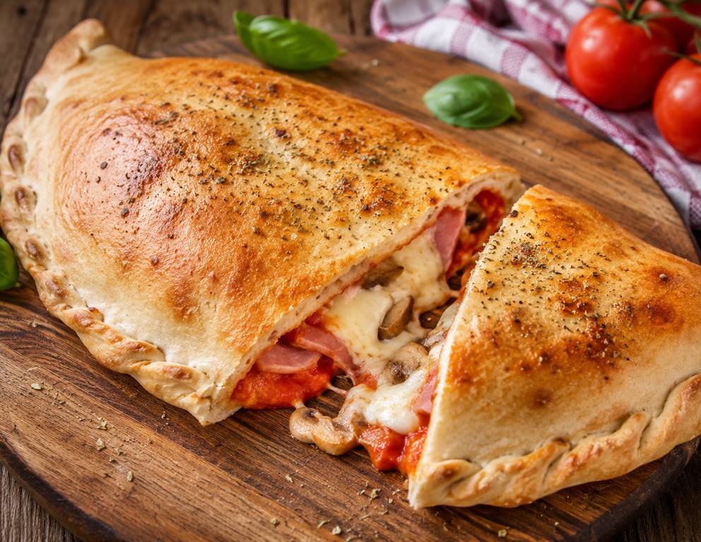 Calzone (Gefüllte Pizza) Calzone (Gefüllte Pizza)