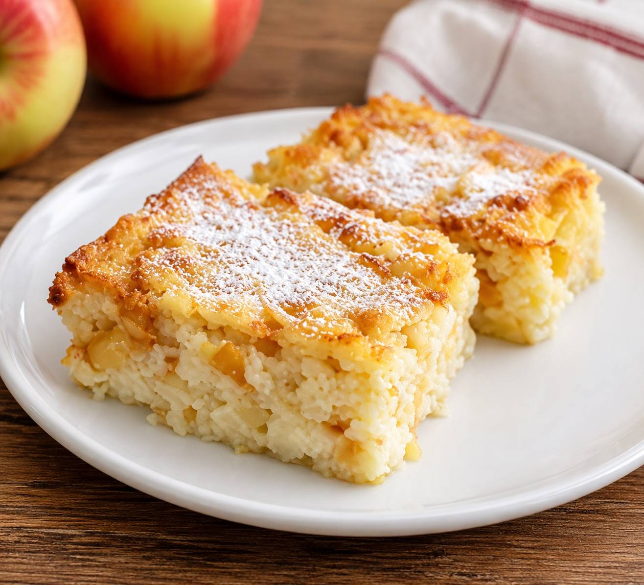 Apfel-Reis-Auflauf